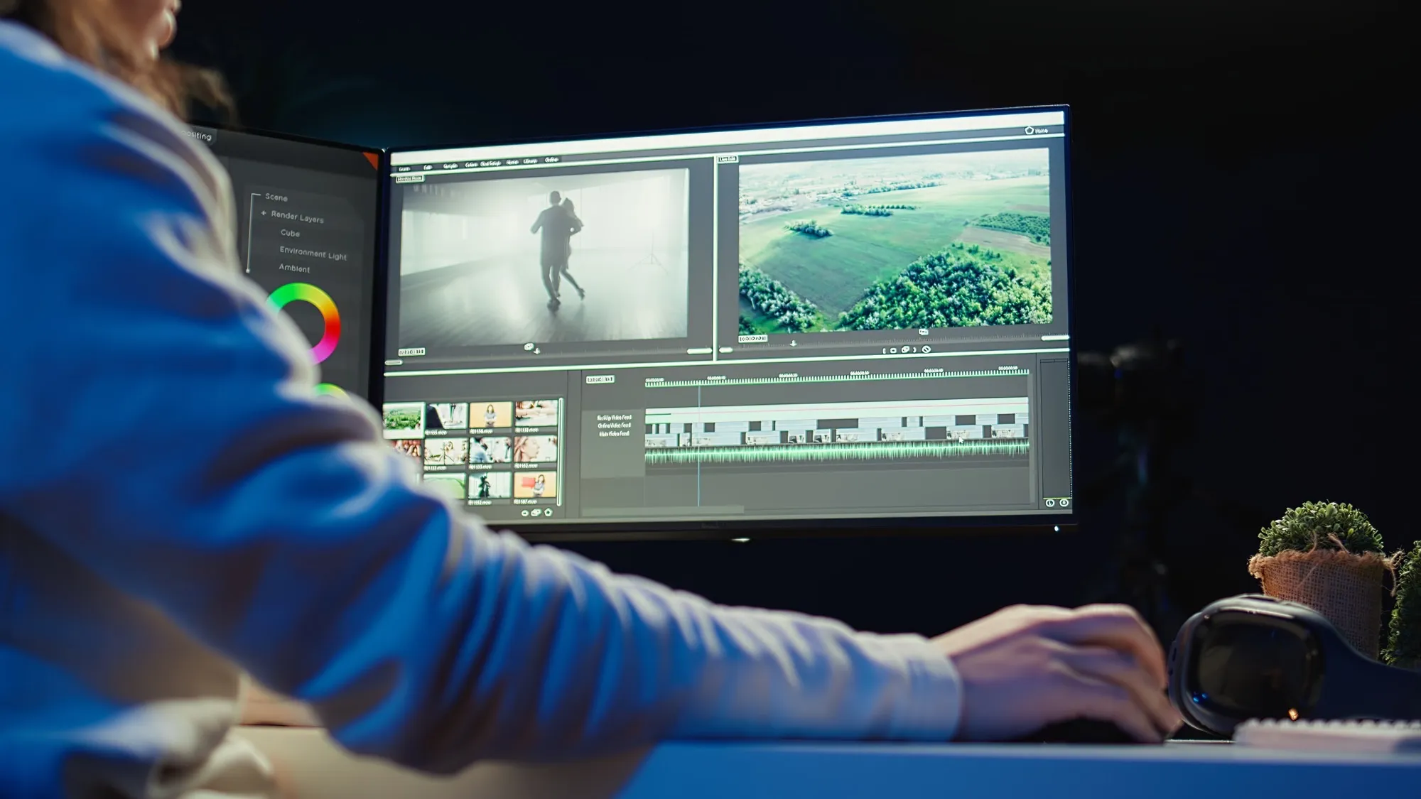Dal garage al grande schermo: produzione audiovisiva leggera