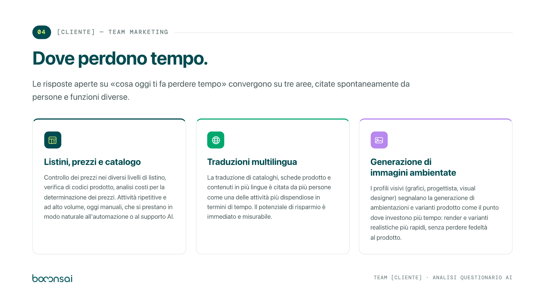 Pagina 8 del documento di analisi